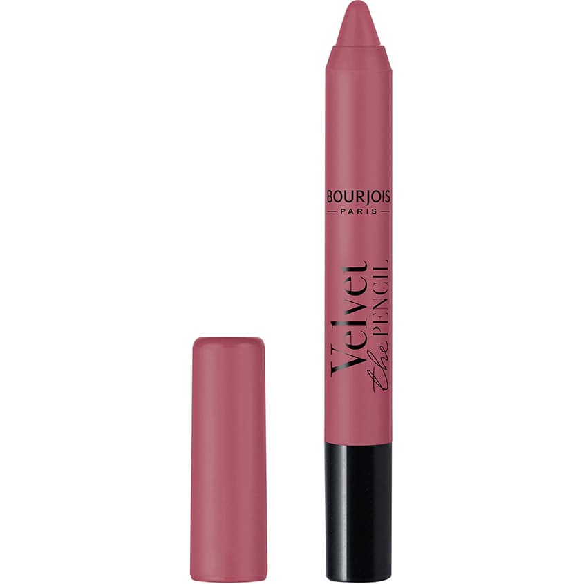BOURJOIS La Vie En Rose Rouge Velvet Pencil In Mauve Again 06