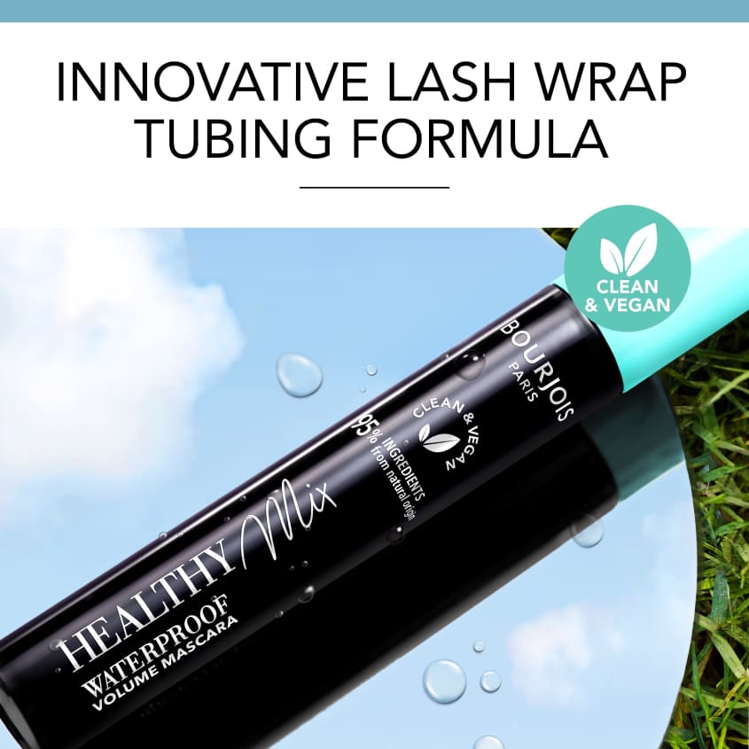 BOURJOIS HEALTHY MIX WATERPROOF MASCARA ULTRA BLACK 7ML