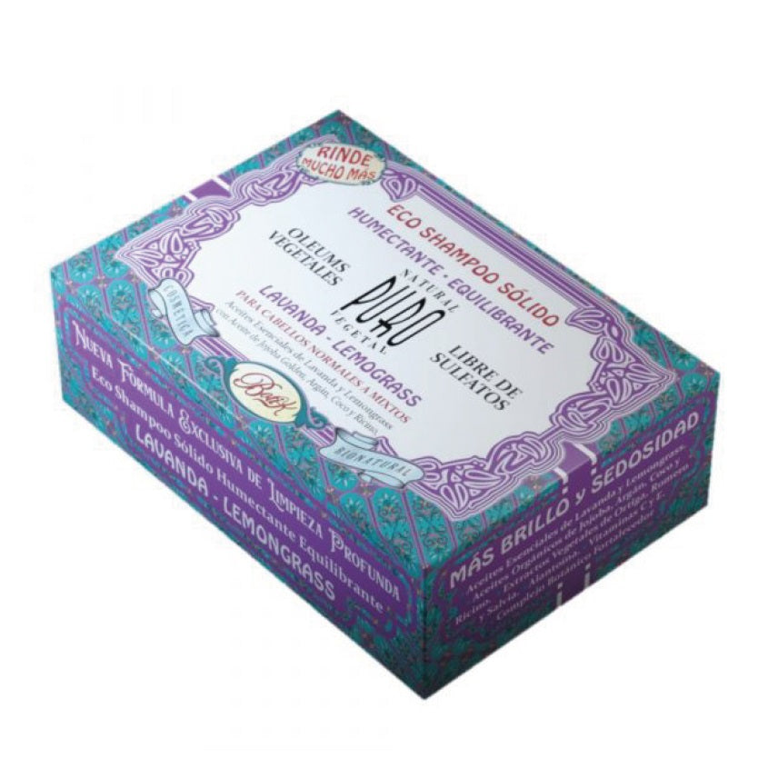 BOTI-K ECO SHAMPOO SÓLIDO LAVANDA LEMONGRASS 80G