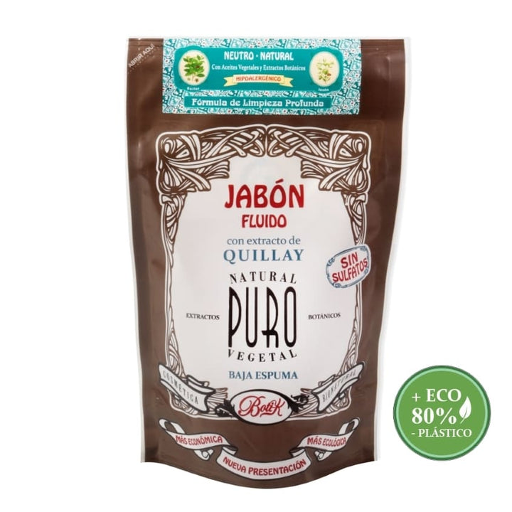 Liquid soaps SACHET JABON FLUIDO SIN SULFATOS NEUTRO HIPOALERGENICO 280ML