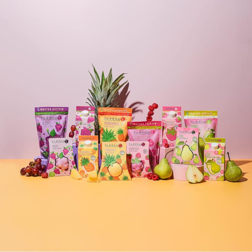BUBBLE T BATH FIZZER PINEAPPLE 150G – online store