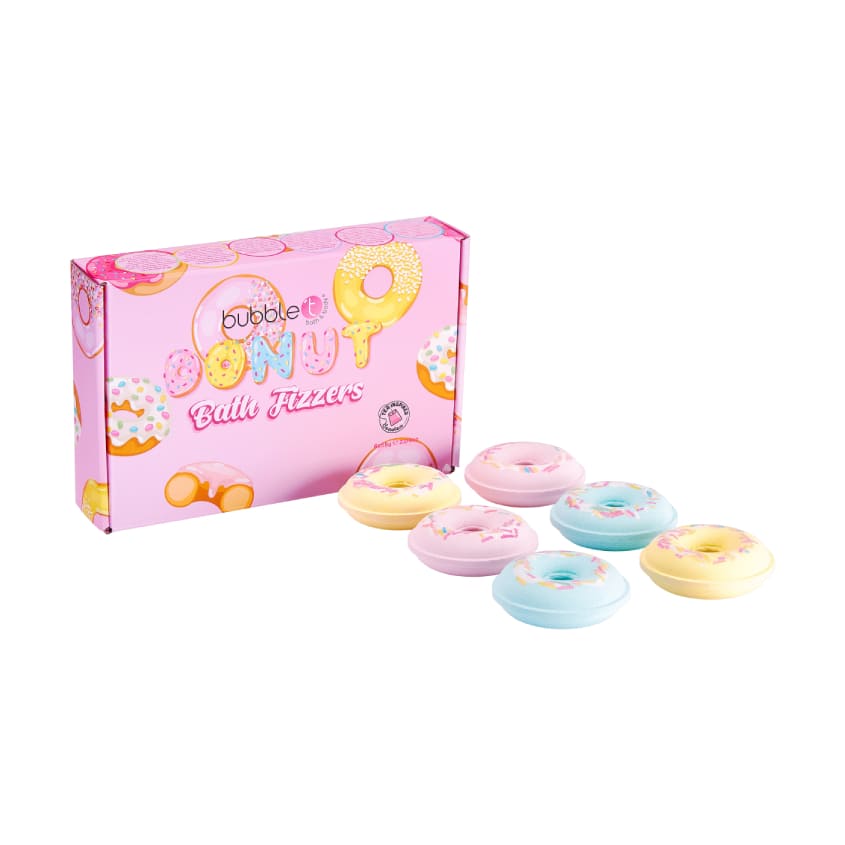 BUBBLE T 6 X DONUT BATH FIZZER 6 X 150G FIZZER – buy online
