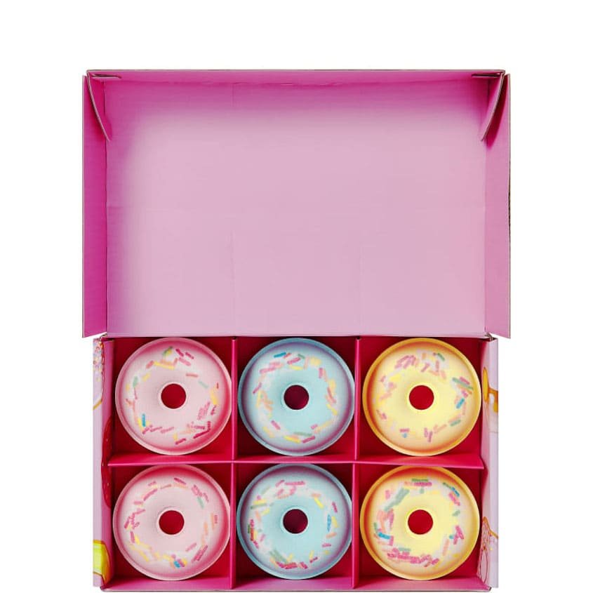 BUBBLE T DONUT BATH FIZZERS 6X58G