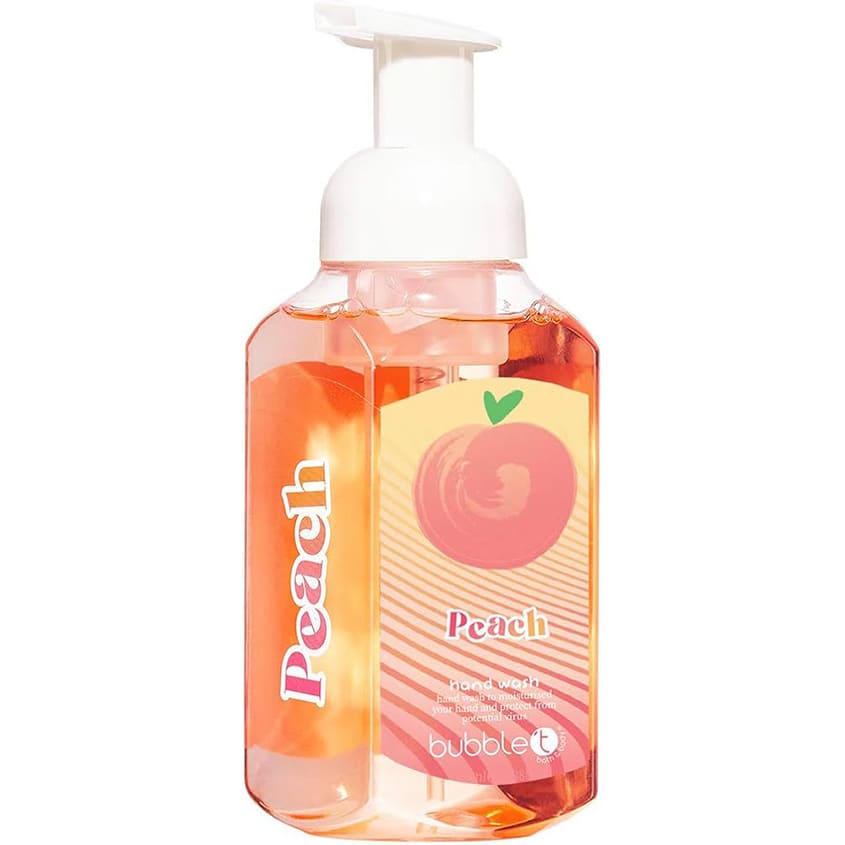 BUBBLE T FOAMING HAND WASH PEACH 260ML