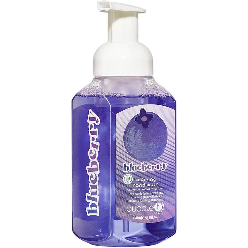 BUBBLE T FOAMING HAND WASH BLUBERRY 260ML