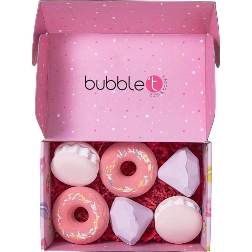 BUBBLE T MIXED BOX BATH FIZZERS 6X150G – buy online
