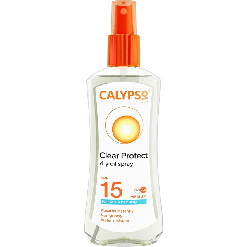 WET SKIN DRY OIL SPF15 SPRY 200M
