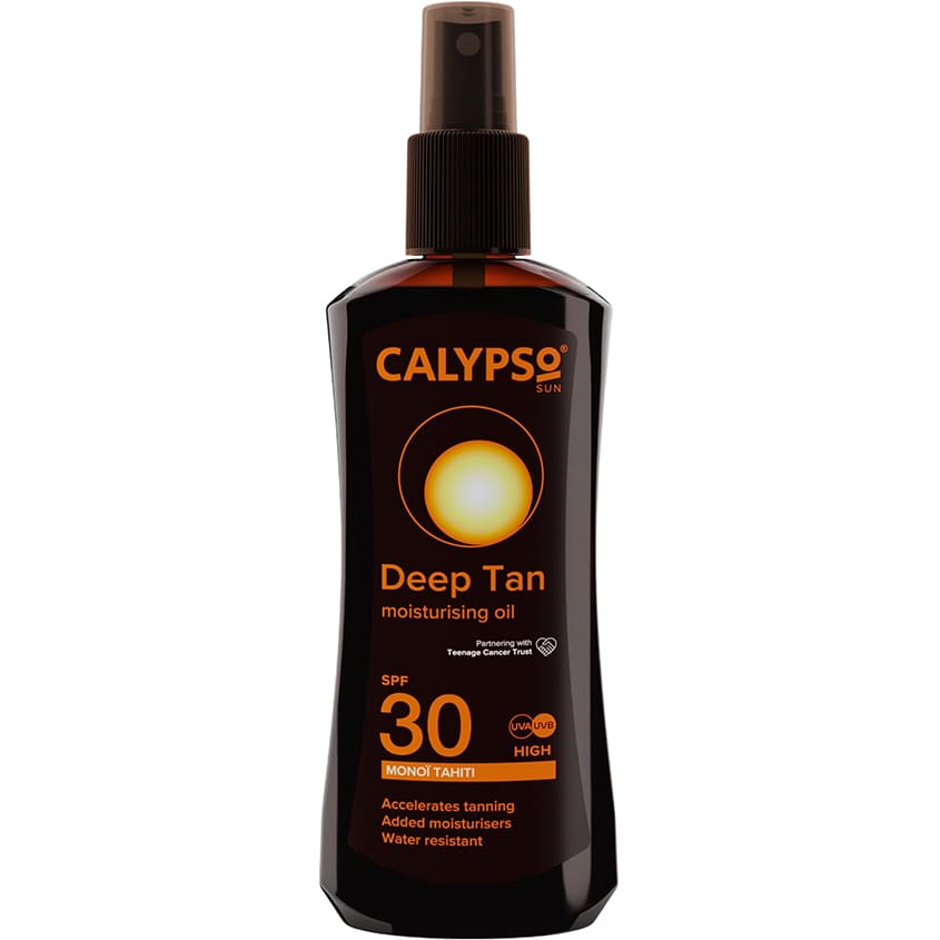 CALYPSO DEEP TANNING OIL SPF30 SPRY 200M