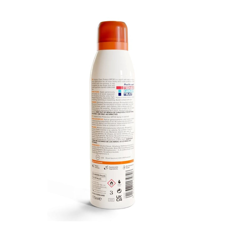 CLEAR PROT SPF30 CONT SPRAY 175M