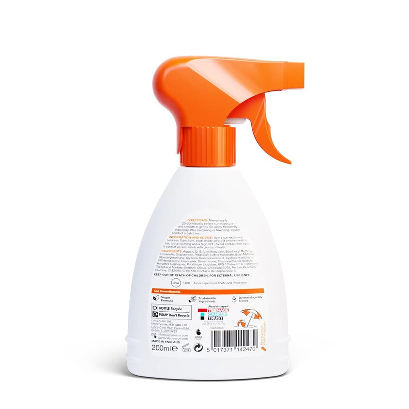 KIDS SPF30 BLUE SPRAY LOT 200M