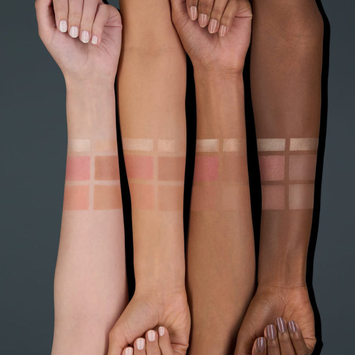 Face SUMMER OBSESSION BRONZER BLUSH HIGHLIGHTER PALETTE MATTE AND GLOW 010