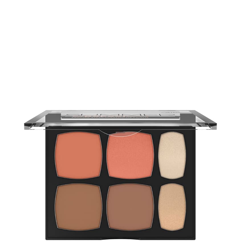 CATRICE SUMMER OBSESSION BRONZER BLUSH HIGHLIGHTER PALETTE MATTE AND GLOW 010 – online store
