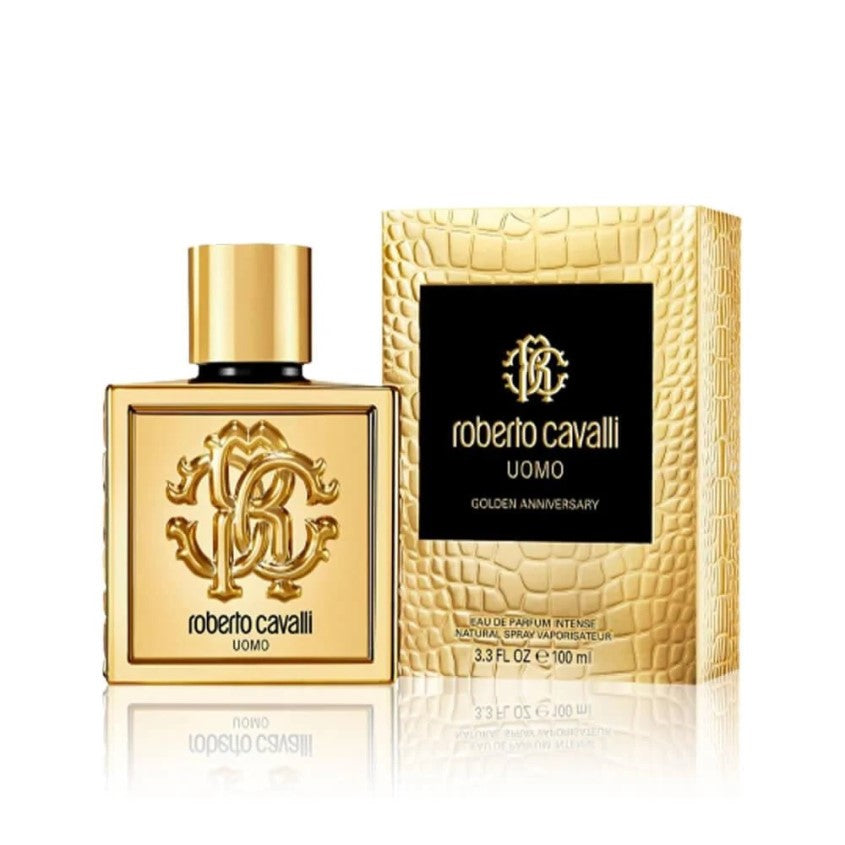 ROBERTO CAVALLI GOLDEN ANNIVERSARY UOMO INTENSE EDP 100ML