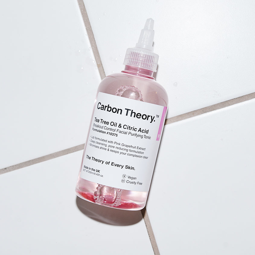 CARBON THEORY TEA TREE OIL & CITRIC ACID BREAKOUT CONTROL FACIAL PURIFYING TONIC, 250ML – شراء أونلاين