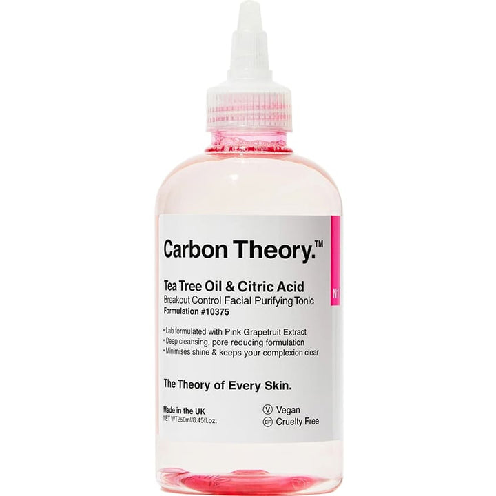 TEA TREE OIL & CITRIC ACID BREAKOUT CONTROL FACIAL PURIFYING TONIC, 250ML