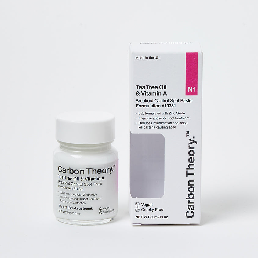 CARBON THEORY TEA TREE OIL & VITAMIN A BREAKOUT CONTROL SPOT PASTE, 30ML – توصيل مجاني