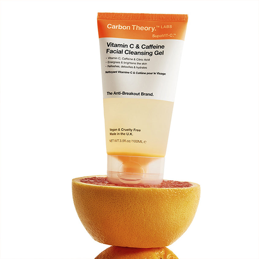 CARBON THEORY VITAMIN C & CAFFEINE FACIAL CLEANSING GEL, 100ML – online store