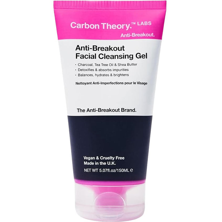 CHARCOAL & TEA TREE OIL BREAKOUT CONTROL FACIAL EXFOLIATING SCRUB, 100ML