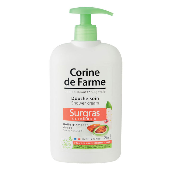 SHOWER CREAM ULTRA-RICH_SWEET ALMOND OIL 750 ML