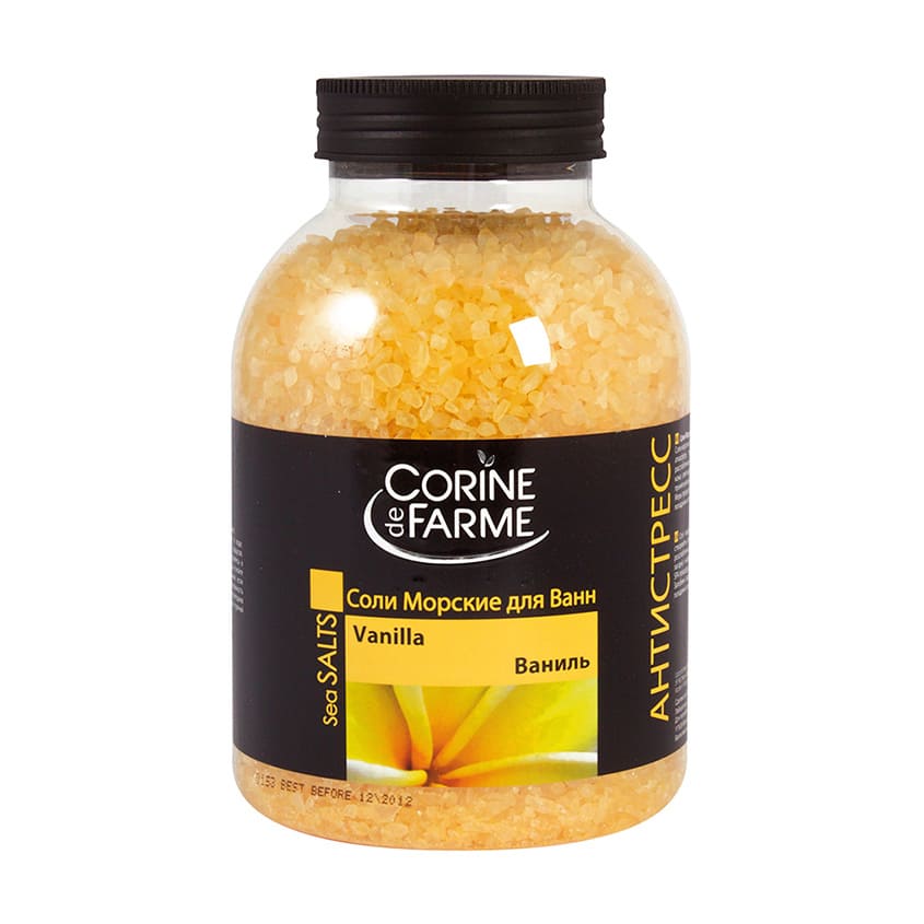 CORINE DE FARME Sea salts for the bath Vanilla 1,3 kg – شراء أونلاين
