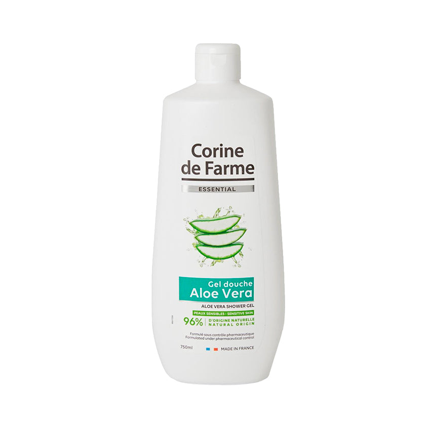 CORINE DE FARME DOUCHE SOIN ALOE VERA FRAICHEUR 750 ML