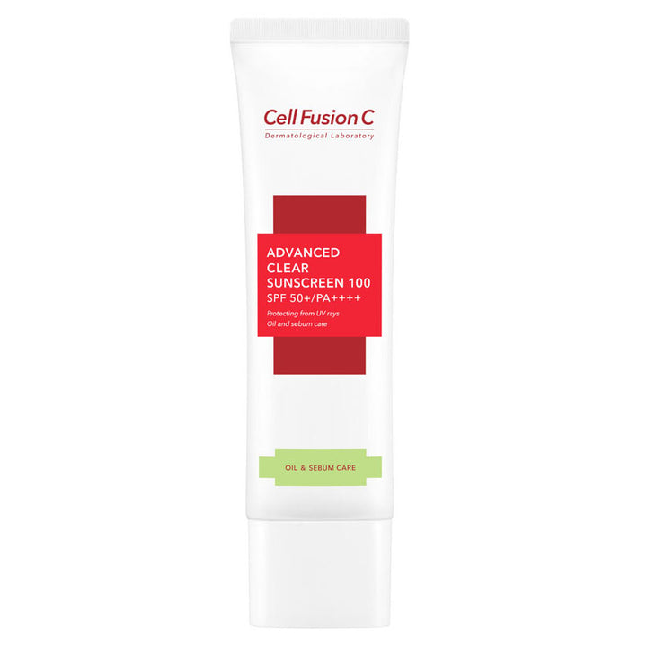 After-sun and tanning products ADVANCED CLEAR SUNSCREEN 100 SPF50+/PA++++ 50ML