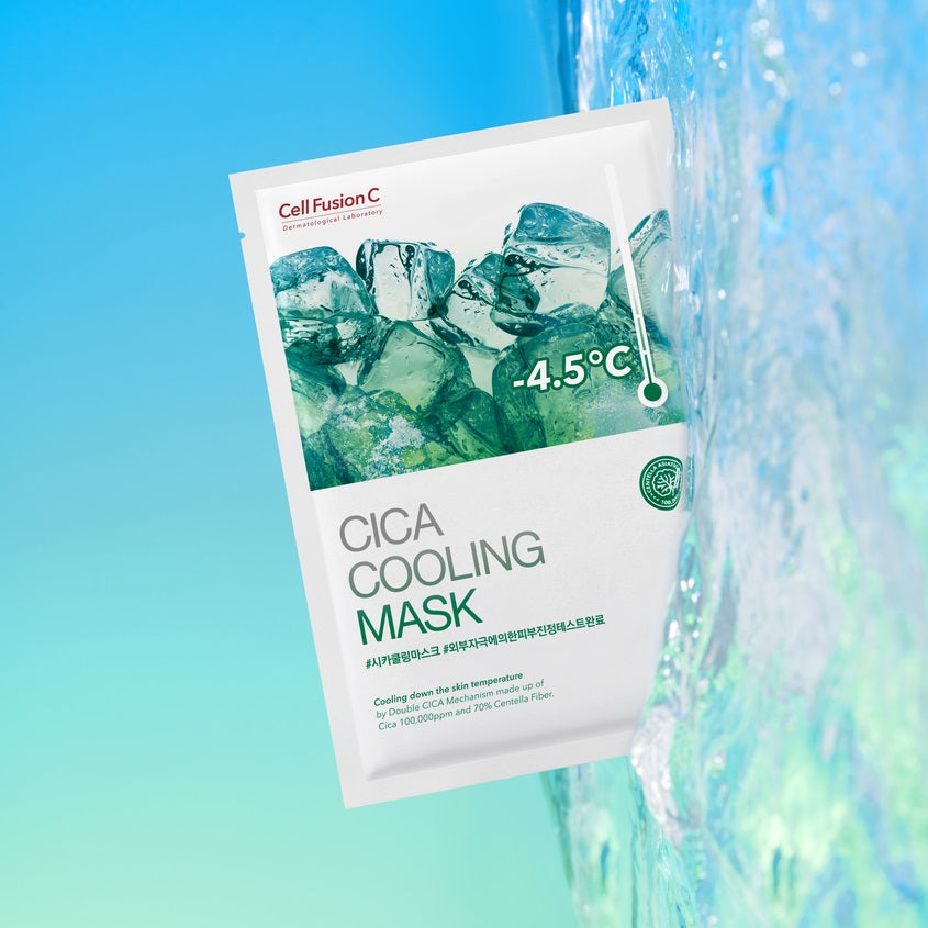 CELL FUSION C Cica Cooling Mask 27g – توصيل مجاني