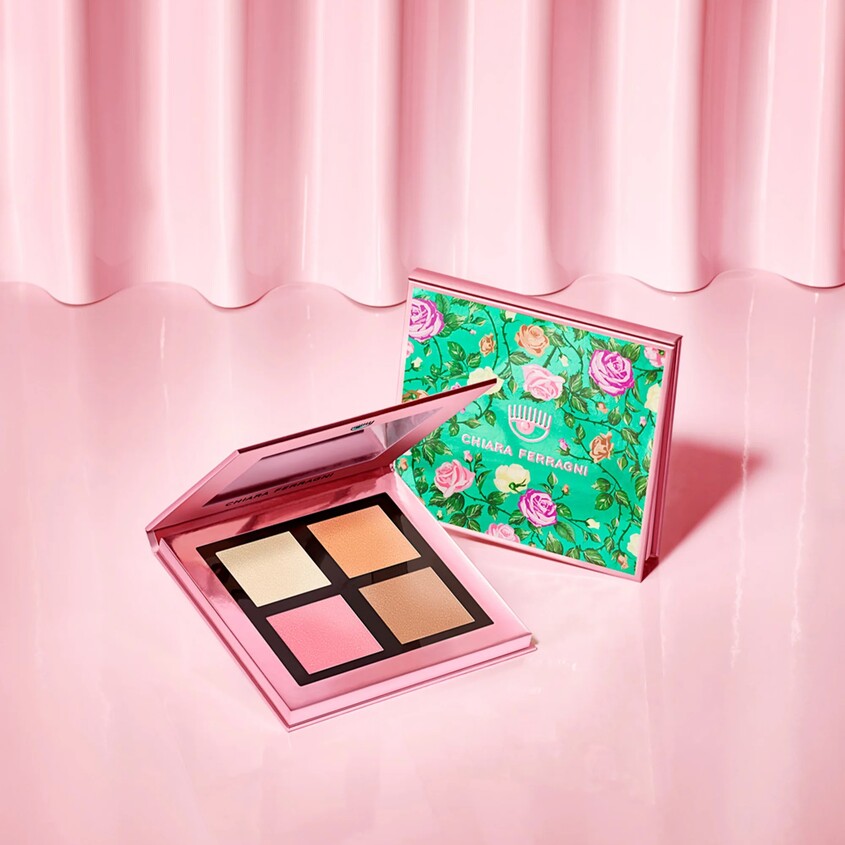 CHIARA FERRAGNI FACE & EYE PALETTE 4 COLOURS BLOSSOMING NIGHT 01 – buy online