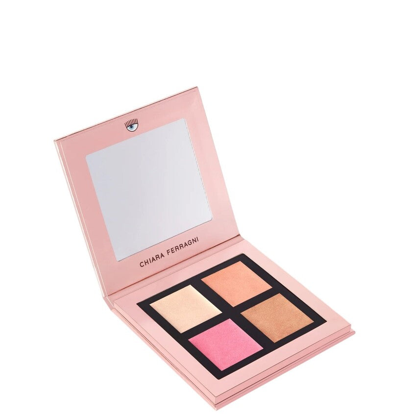 CHIARA FERRAGNI FACE & EYE PALETTE 4 COLOURS BLOSSOMING NIGHT 01 – photo 6