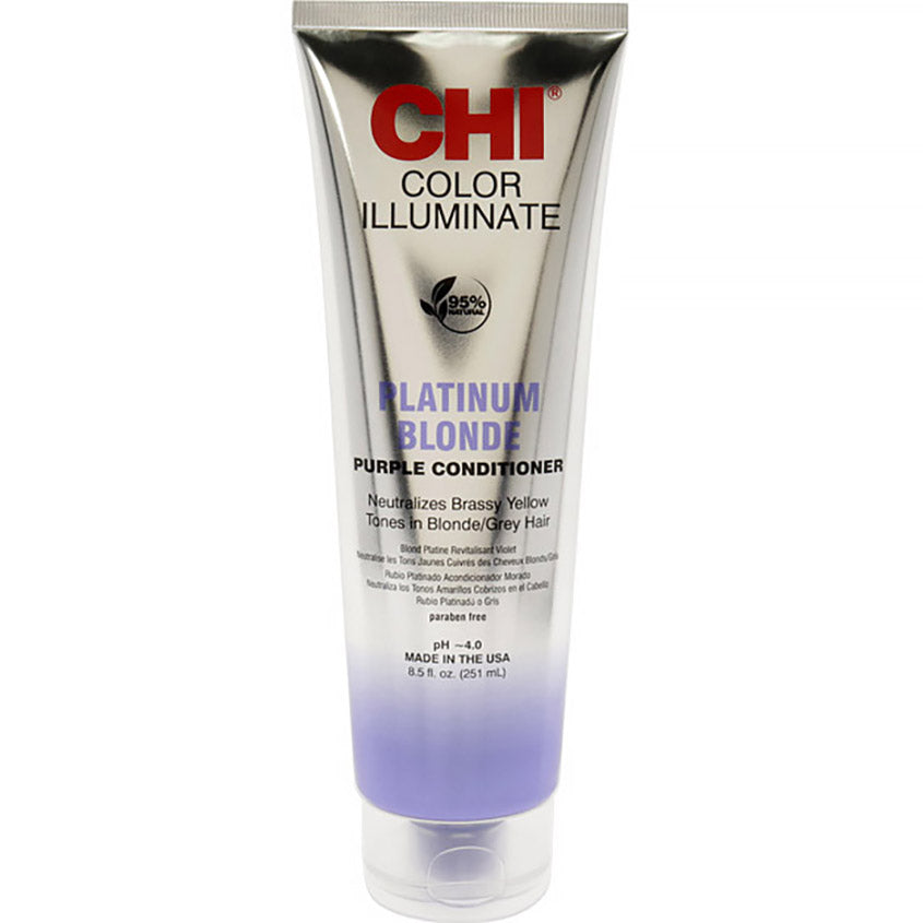 CHI COLOR ILLUMINATE CONDITIONER - PLATINUM BLONDE 251ML