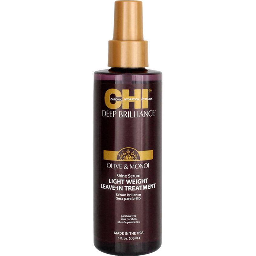 CHI DEEP BRILLIANCE LIGHTWEIGHT LEAVE-IN TREATMENT 177ML