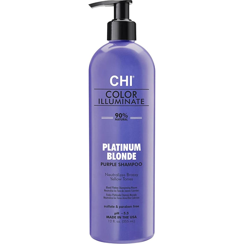 CHI COLOR ILLUMINATE SHAMPOO - PLATINUM BLONDE 12 FL. OZ.