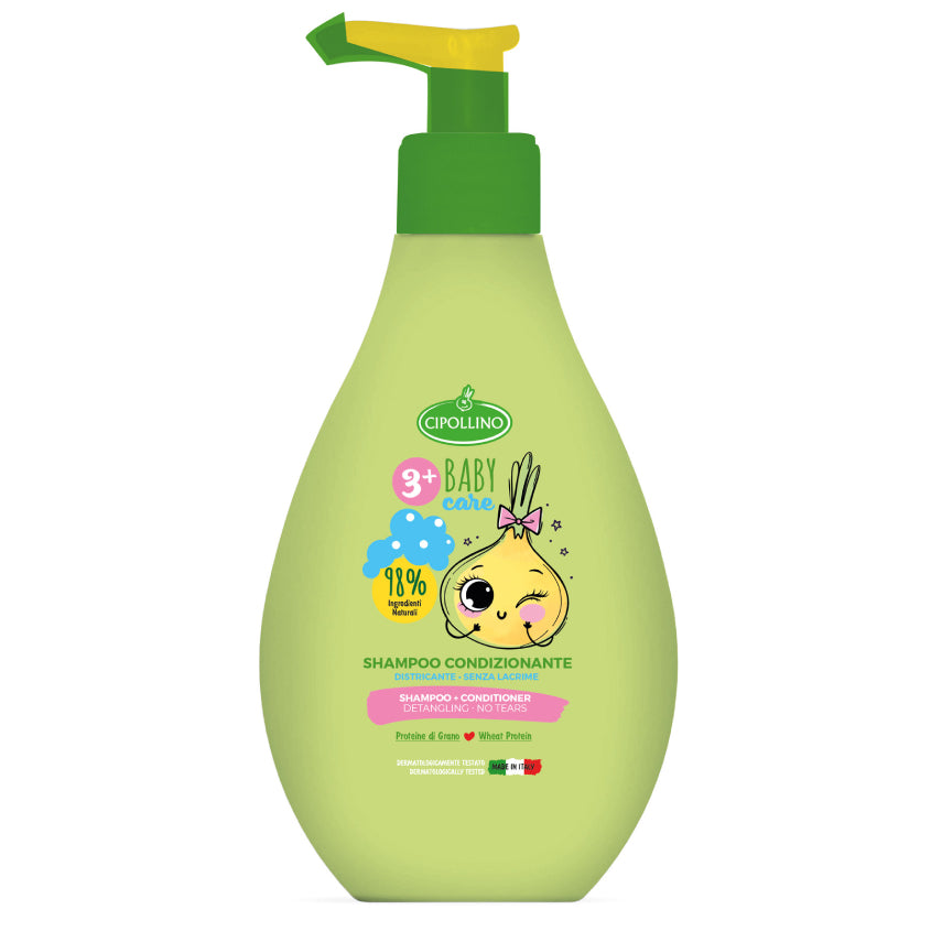 CIPOLLINO SHAMPOO CONDITIONER 2 IN 1 NO TEARS 400 ML – online store