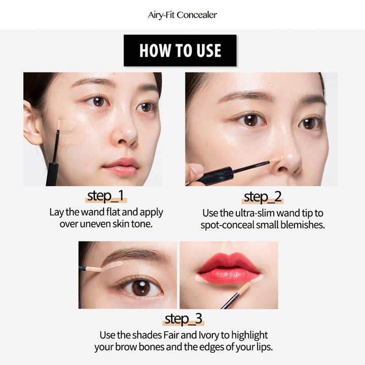 CLIO KILL COVER AIRY-FIT CONCEALER 3 5-BO VANILA 3g