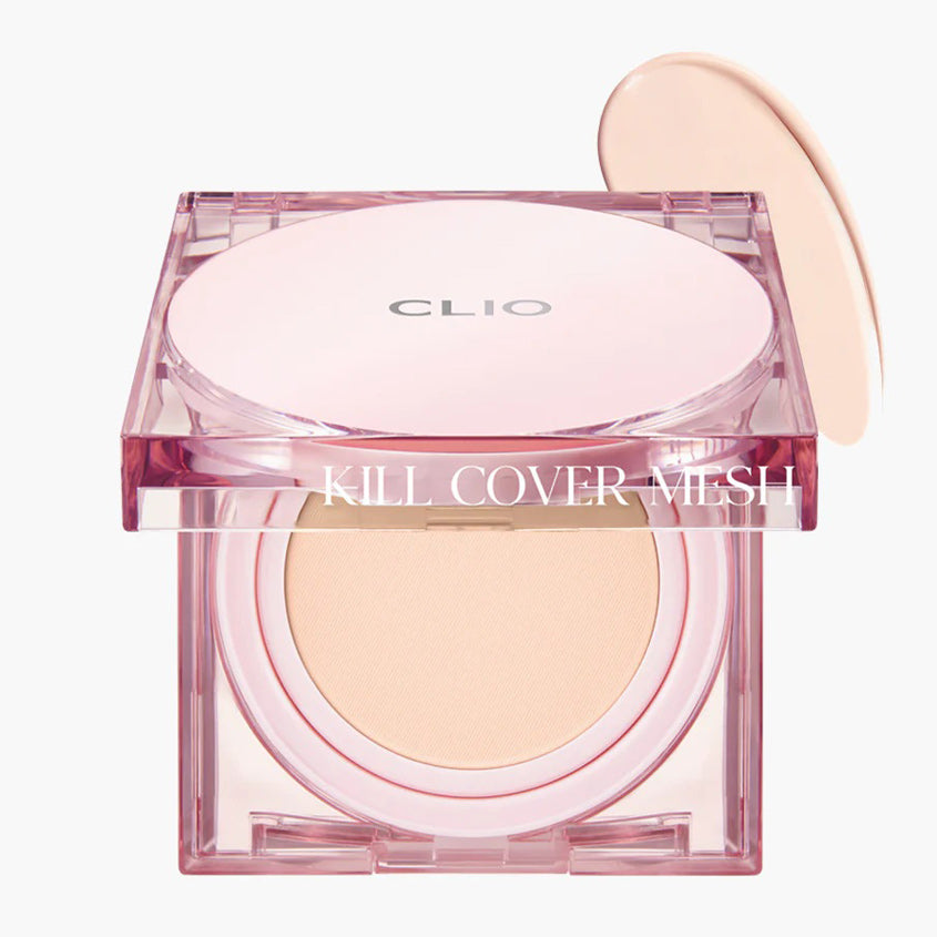 CLIO KILL COVER MESH GLOW CUSHION 2 LINGERIE SPF50+ PA++++ 15gX2 – photo 7