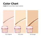 CLIO KILL COVER MESH GLOW CUSHION 3 LINEN  SPF50+ PA++++ 15gX2 – photo 7