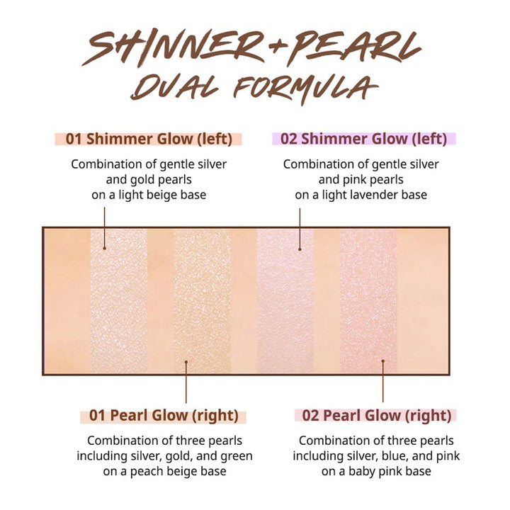 CLIO PRISM HIGHLIGHTER DUO 01 CREAM FIZZ 2,8g X 2