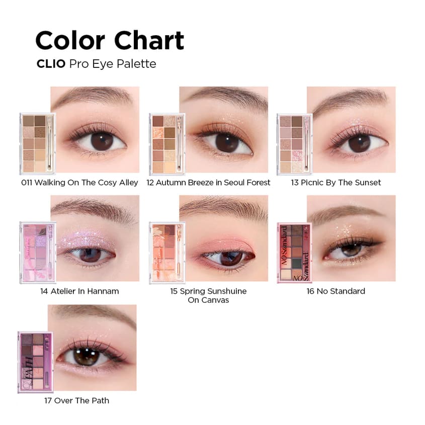 CLIO PRO EYE PALETTE 015 SPRING SUNSHUINE ON CANVAS 0,6gx10 – free delivery