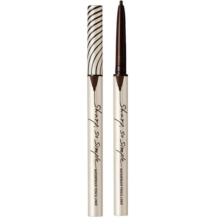 CLIO SHARP SO SIMPLE WATERPROOF PENCIL LINER 002 BROWN 0,14g