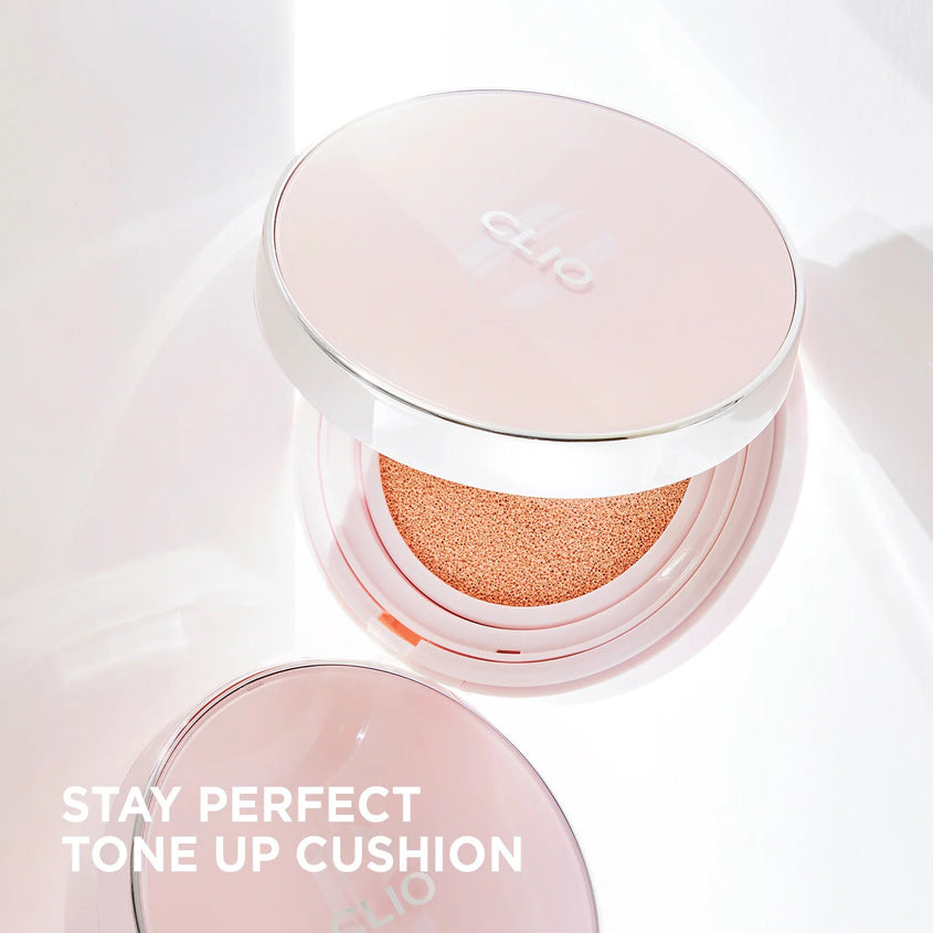 CLIO STAY PERFECT TONE UP CUSHION SPF 50+ PA++++ 12gX2 – free delivery