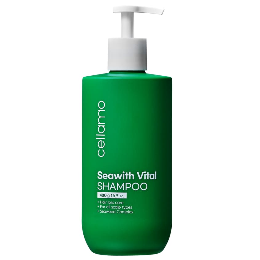 CELLAMO SEAWITH VITAL SHAMPOO 480G