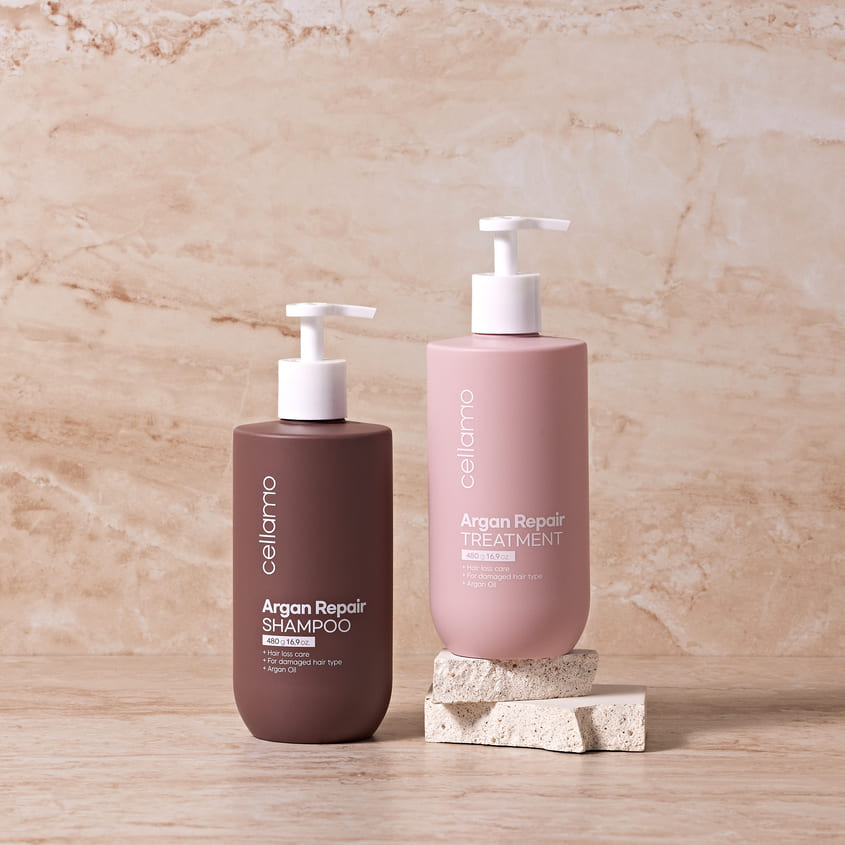 CELLAMO ARGAN REPAIR SHAMPOO 480G – توصيل مجاني