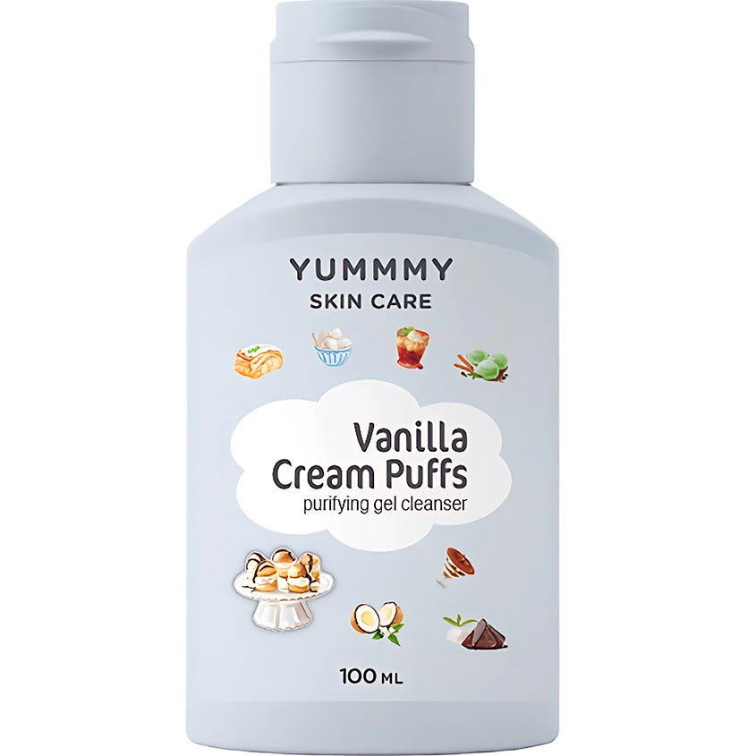 Purifying gel cleanser Vanilla Cream Puffs, 100ml