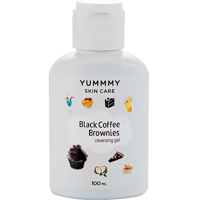 YUMMMY Cleansing gel Black Coffee Brownies, 100ml