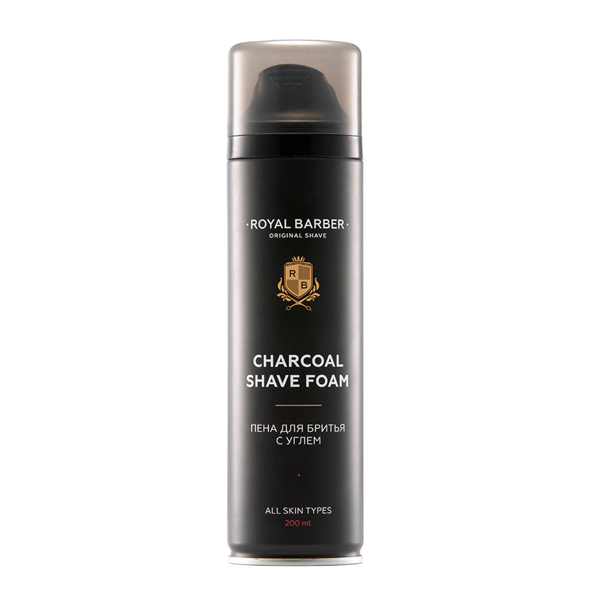 Royal Barber Charcoal Shave Foam, 200 ml – شراء أونلاين