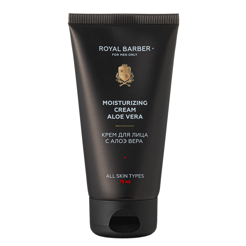 Royal Barber MOISTURIZING CREAM ALOE VERA, 75 ml – online store