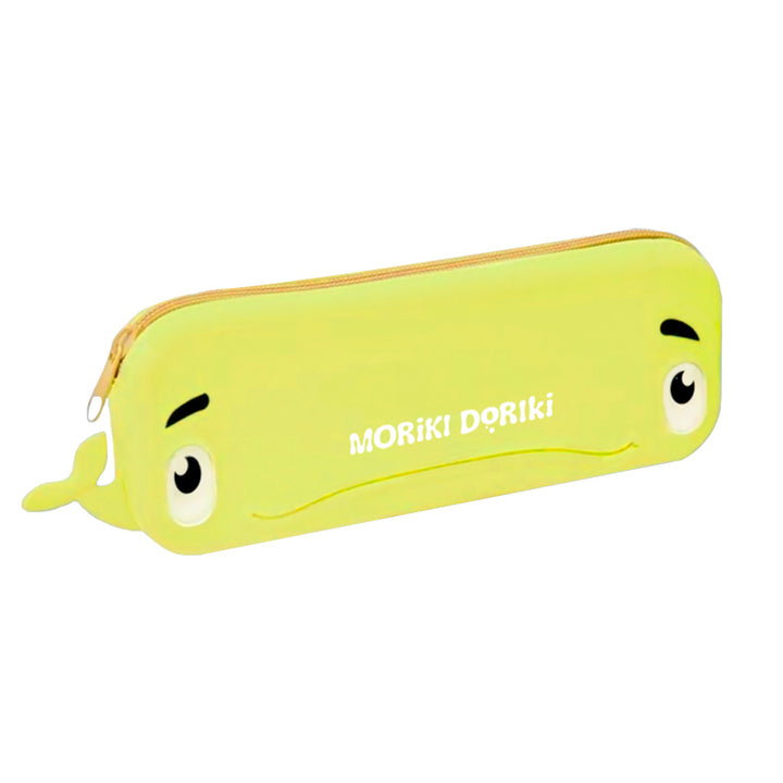 Silicone Pencil Case Yellow Whale
