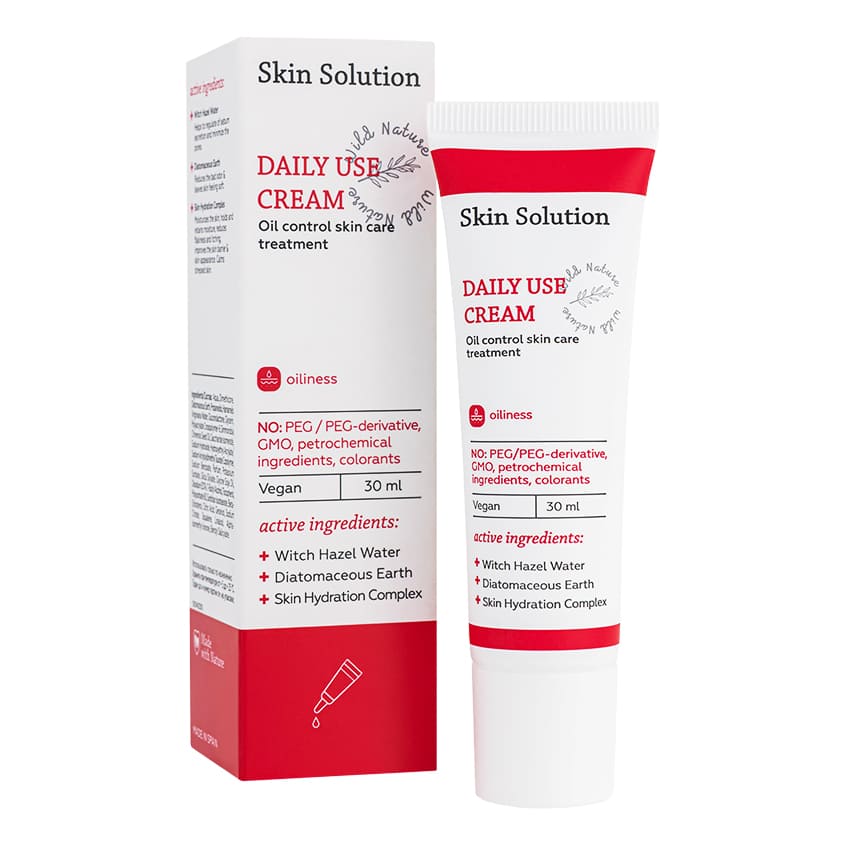 WILD NATURE SKIN SOLUTION Daily use cream, 30 ml – شراء أونلاين