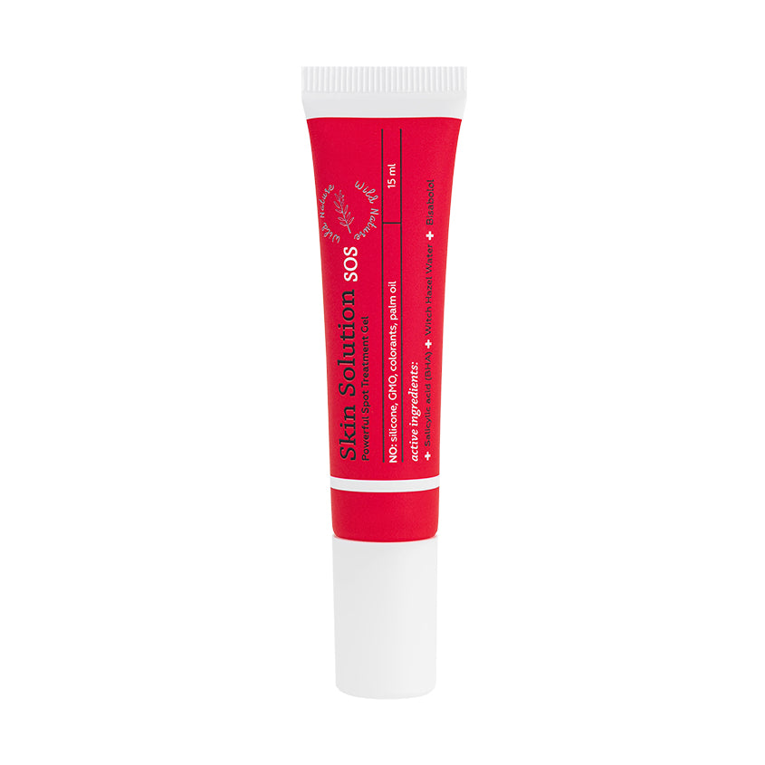 WILD NATURE SKIN SOLUTION SOS Powerful Spot Treatment Gel, 15 ml – online store