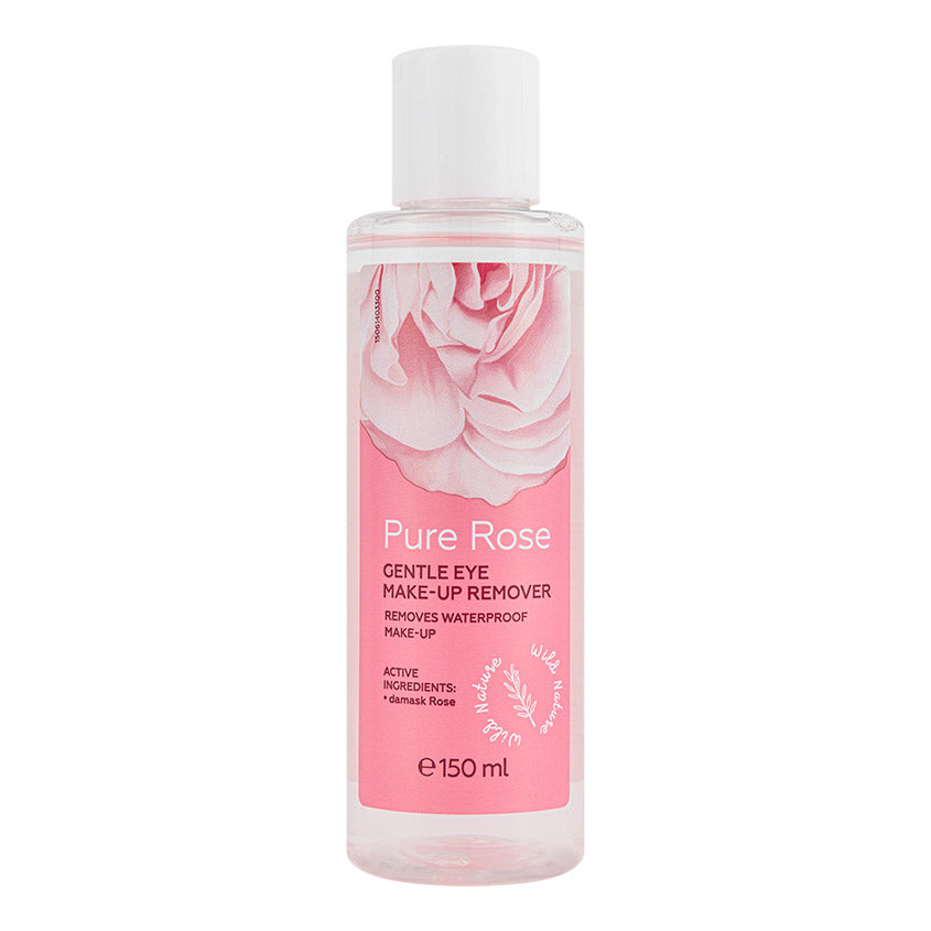 WILD NATURE PURE ROSE Gentle eye make-up remover, Bottle 150 ml